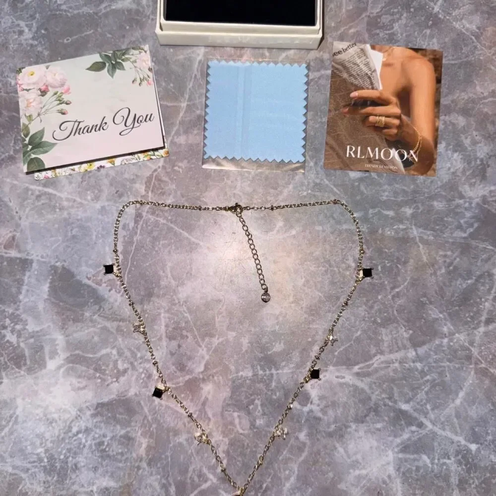 Unbranded Women's Gold and Black Jewellery